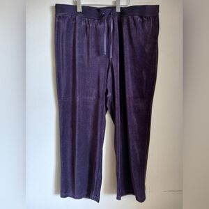 SB Active Velour Track Pants Size 3X